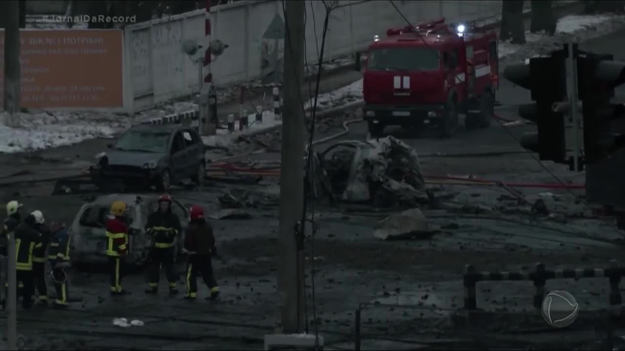 Russia has again bombed Kiev, killing at least seven people