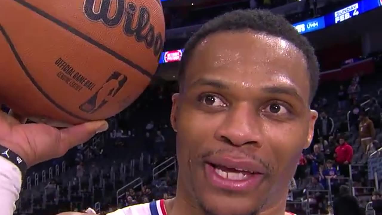 NBA - Russ walks off with 25K career points and the game ball