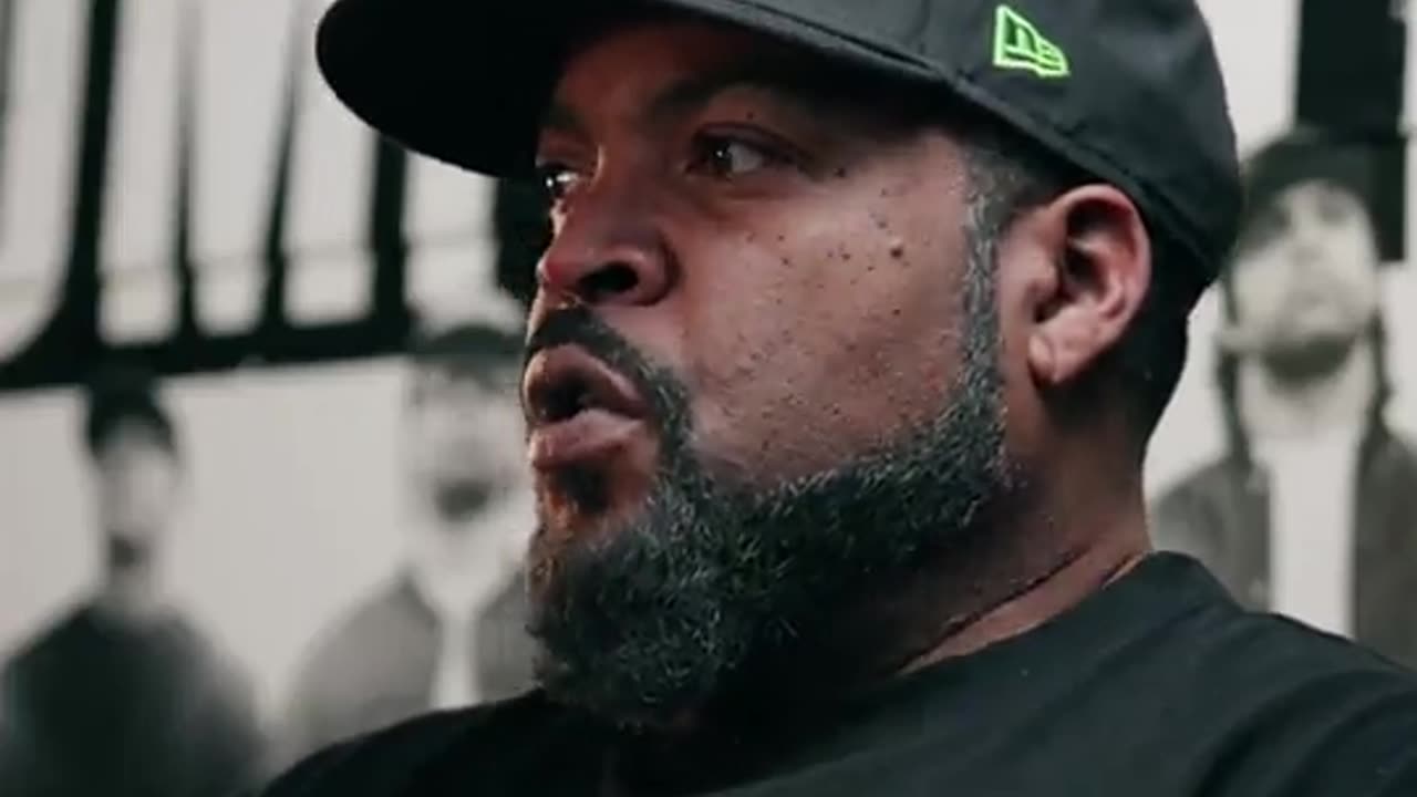 Ice Cube to Tucker: "Race...it takes up too much space....