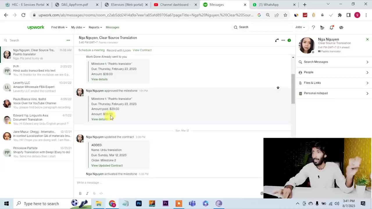 2612$ in 1 week , Got 12 Orders on Upwork, Online earning in Pakistan by doing online jobs