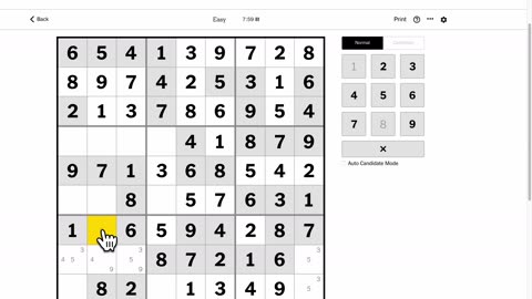 Sudoku 2023-06-13 easy
