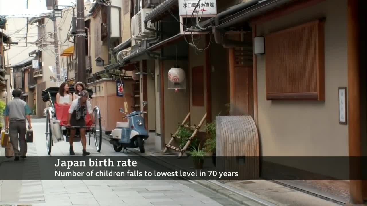 Why does Japan have so few children? - BBC News