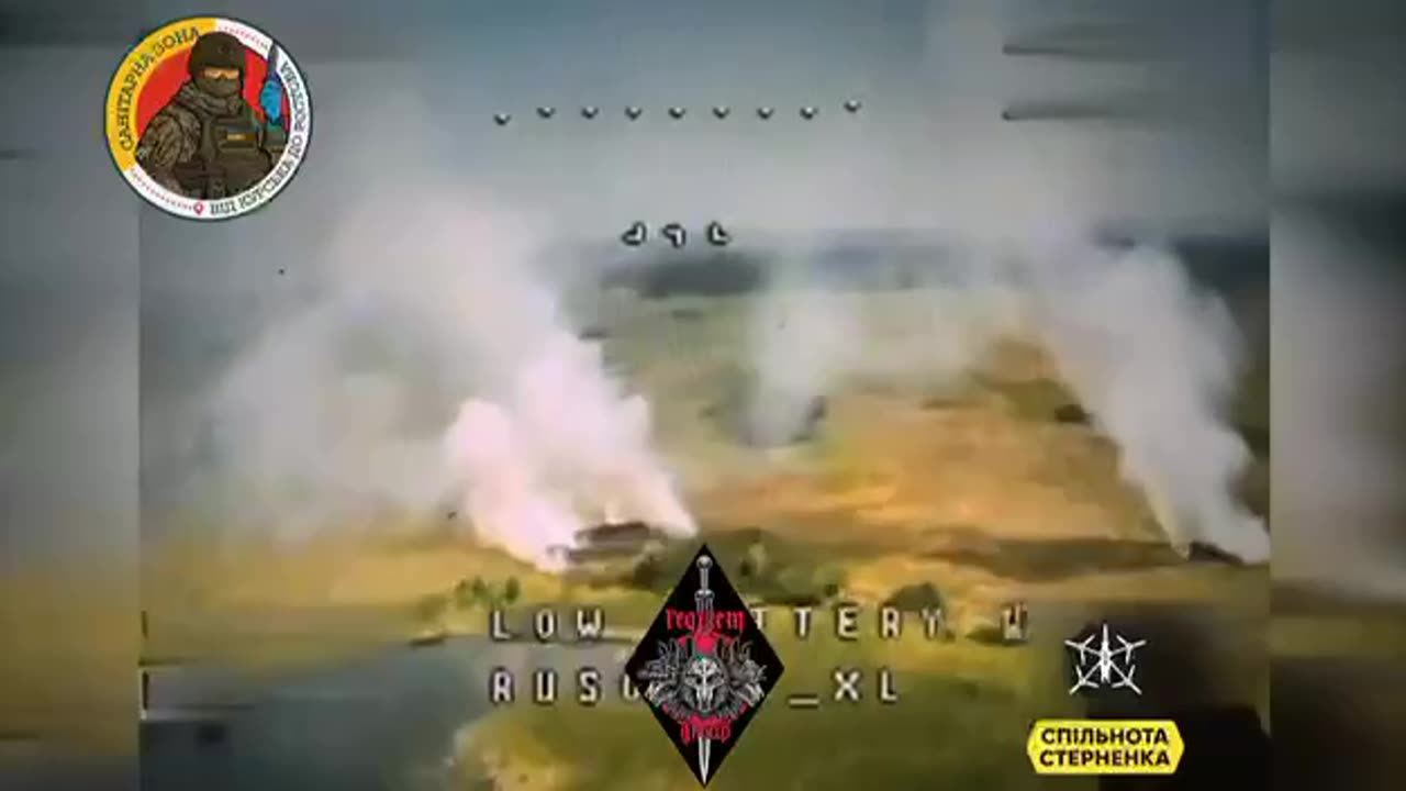 😅🔥 The Russians tried to build a pontoon bridge in Kursk region, but…