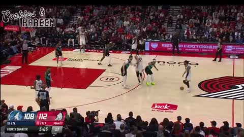 Anthony Edwards Highlights Trail Blazers vs. Timberwolves 10th Dec 2022