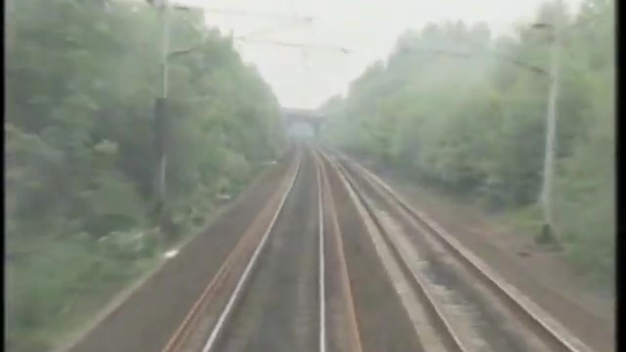 Crewe Penrith Cab Ride 1989 Class 86