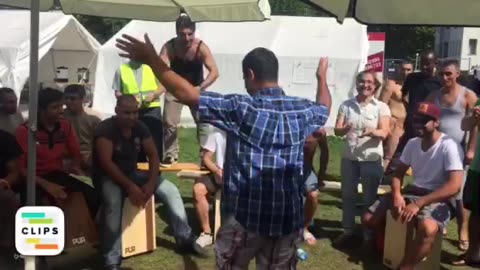 Austria Asylum Seekers Camp 2015