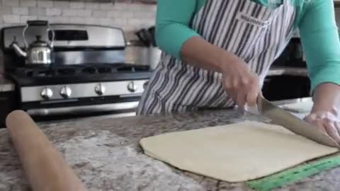 Croissant baking