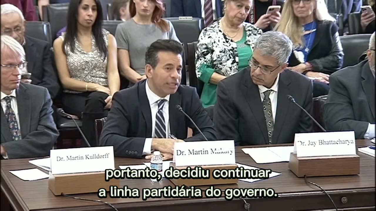 💥Dr. Martin Makary: Fauci esteve por detrás da decisão de não reconhecer a IMUNIDADE NATURAL💥