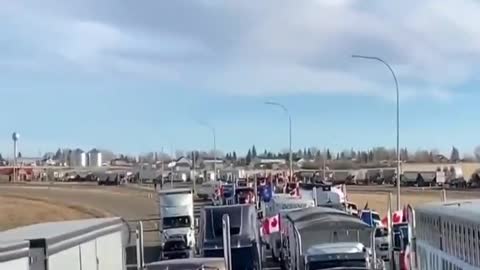 More Convoy Scenes in Canada