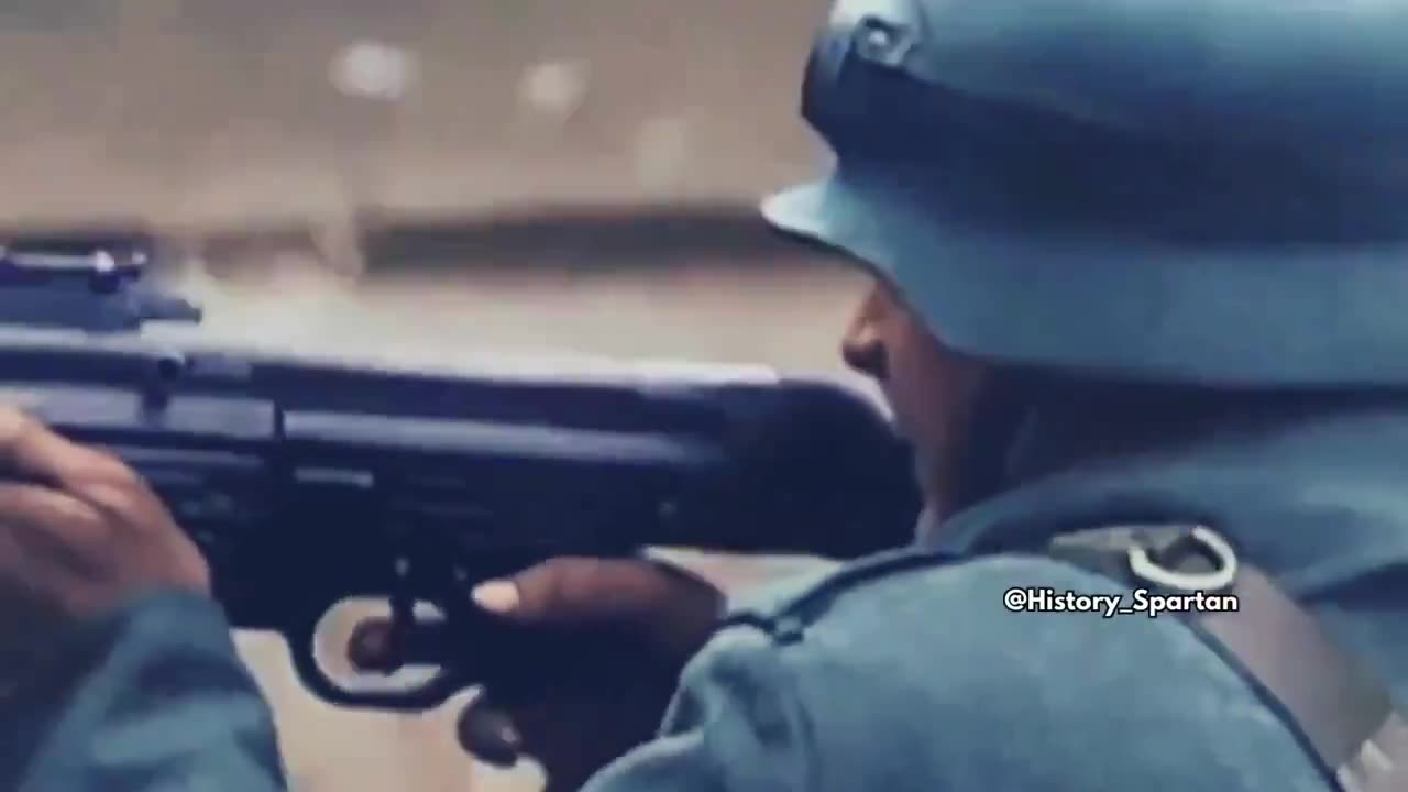 Rare WW2 German infinity footage.