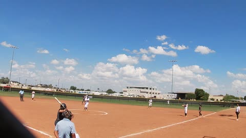 Sophie Kercsmar groundout v. Bombers 16U