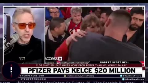 KELCE, THE VAXX, PFIZER... THE FIXX IS IN?