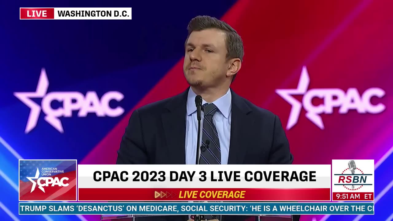 FULL SPEECH: James O'Keefe W/ Special Guest from Phizer - Washington D.C. CPAC 2023 - 3/4/2023