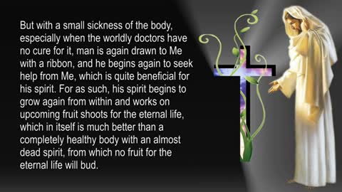 In the Cross germinates the eternal Life for Soul & Spirit...Jesus explains ❤️ Heavenly Gifts Lorber