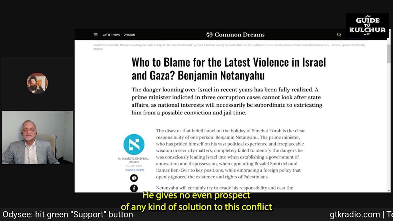 Why Even Israeli Media Blames Netanyahu for the Current Conflict in Israel