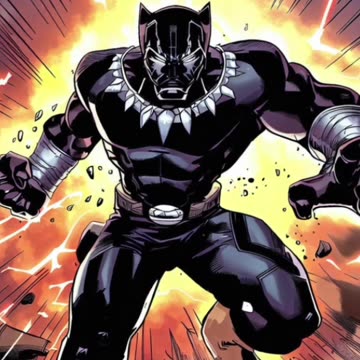 Black panther fan art My version