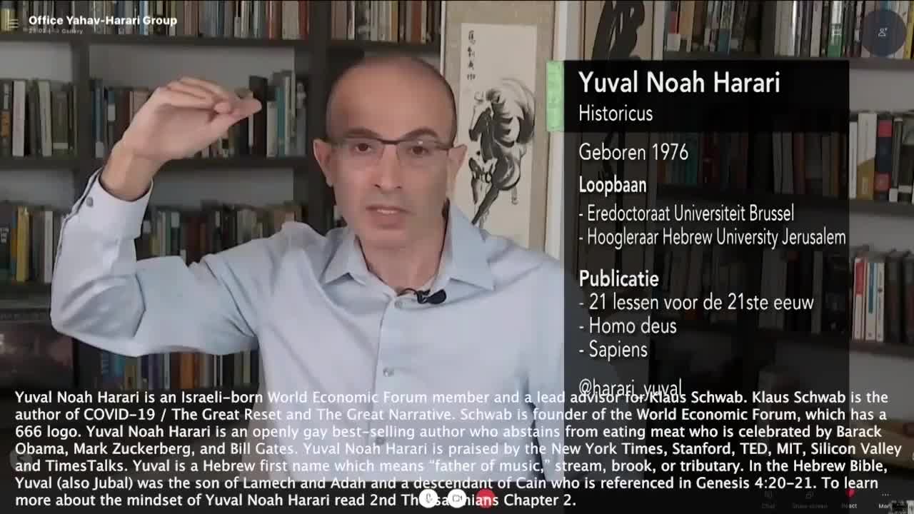 Yuval Noah Harari | "The Central Ideal of Liberty and Freedom and the Idea That Each Individual Is Endowed for With Free-Will and I Make My Own Decisions Freely, But Once You Have the Technology to Hack Humans a Blind Faith In Free-Will Becomes More