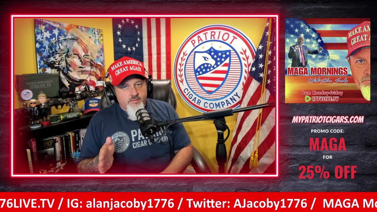 MAGA Mornings LIVE with Alan Jacoby 6/30/2023: DOJ Covers For Joey Bribes Biden