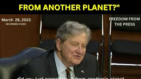 Senator Kennedy addressing the Border is a Must Watch!