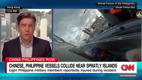 confrotations between Filipino forces and Chinese Coast