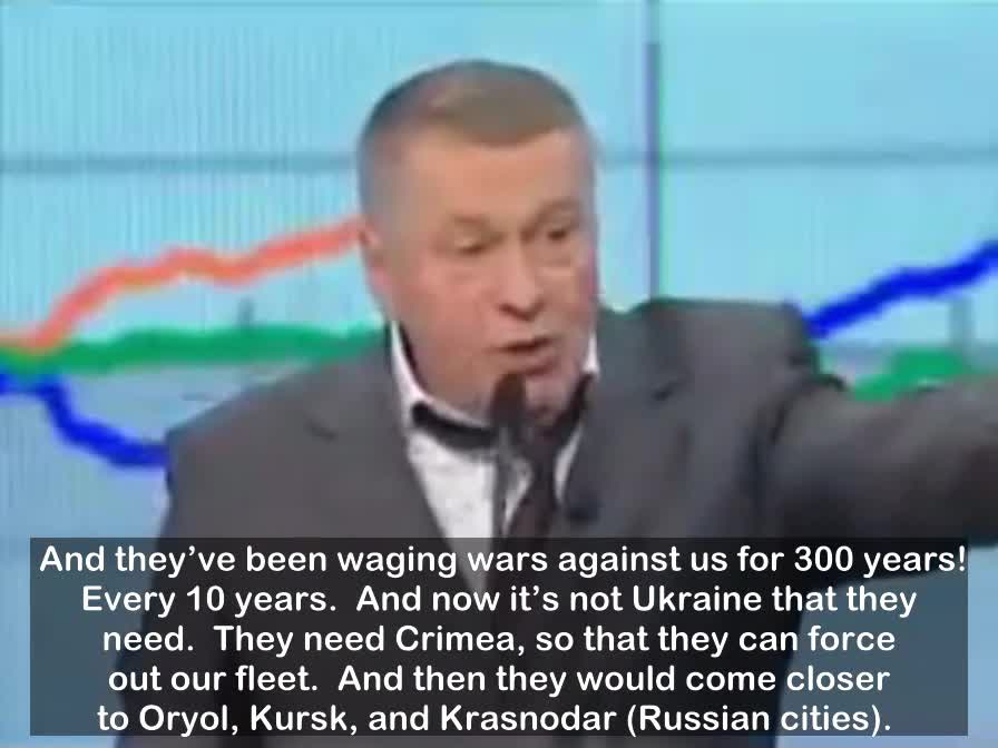 2006 Zhirinovsky´s prophecy for Poland, Ukraine and Germany