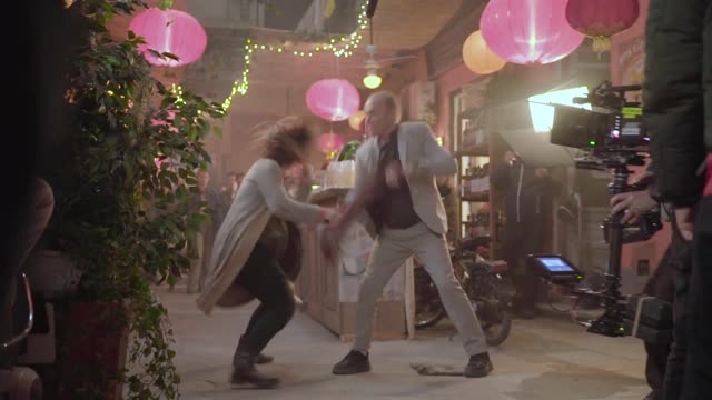 405_The Protégé (2021 Movie) Special Feature Stunts– Michael Keaton