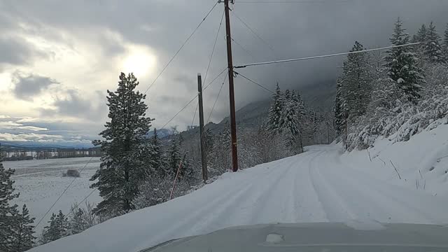 Visiting my Brother just west of Creston BC. Dec 26 2021