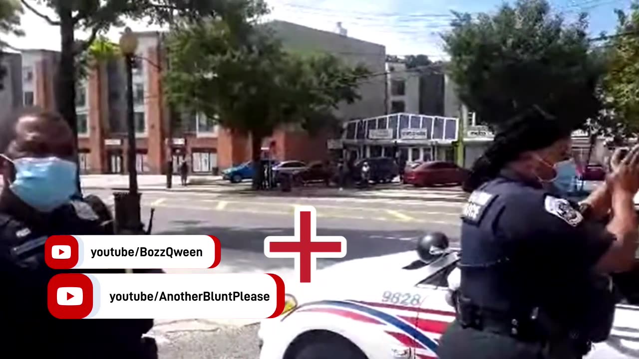 ABP v2! Cops in DC do not like transparency! Security guard threatens arrest and gives evil stare