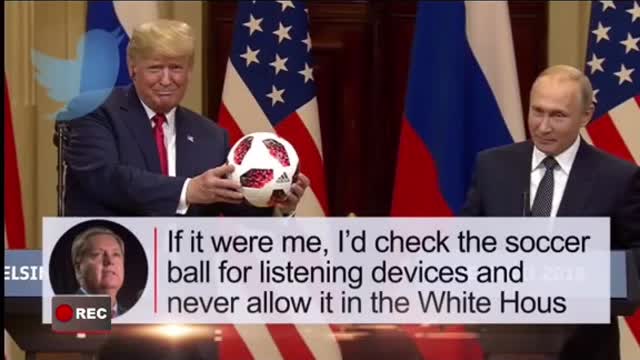 Putin Gave “Soccer Ball ”To Donald Trump