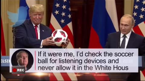 Putin Gave “Soccer Ball ”To Donald Trump