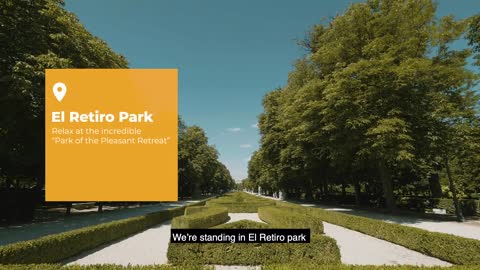 El Retiro Park (Parque del Retiro) - Madrid, Spain