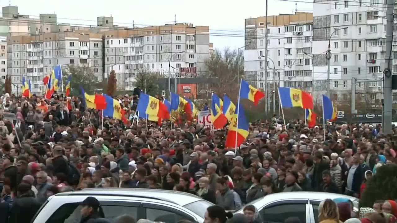 Romania: Massive anti govenrment and economic protest (Oct. 31, 2022)