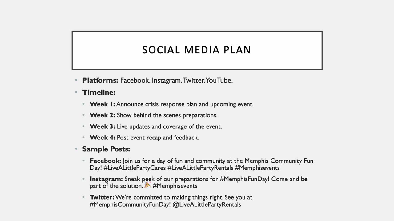 Crisis Communication - Case Study