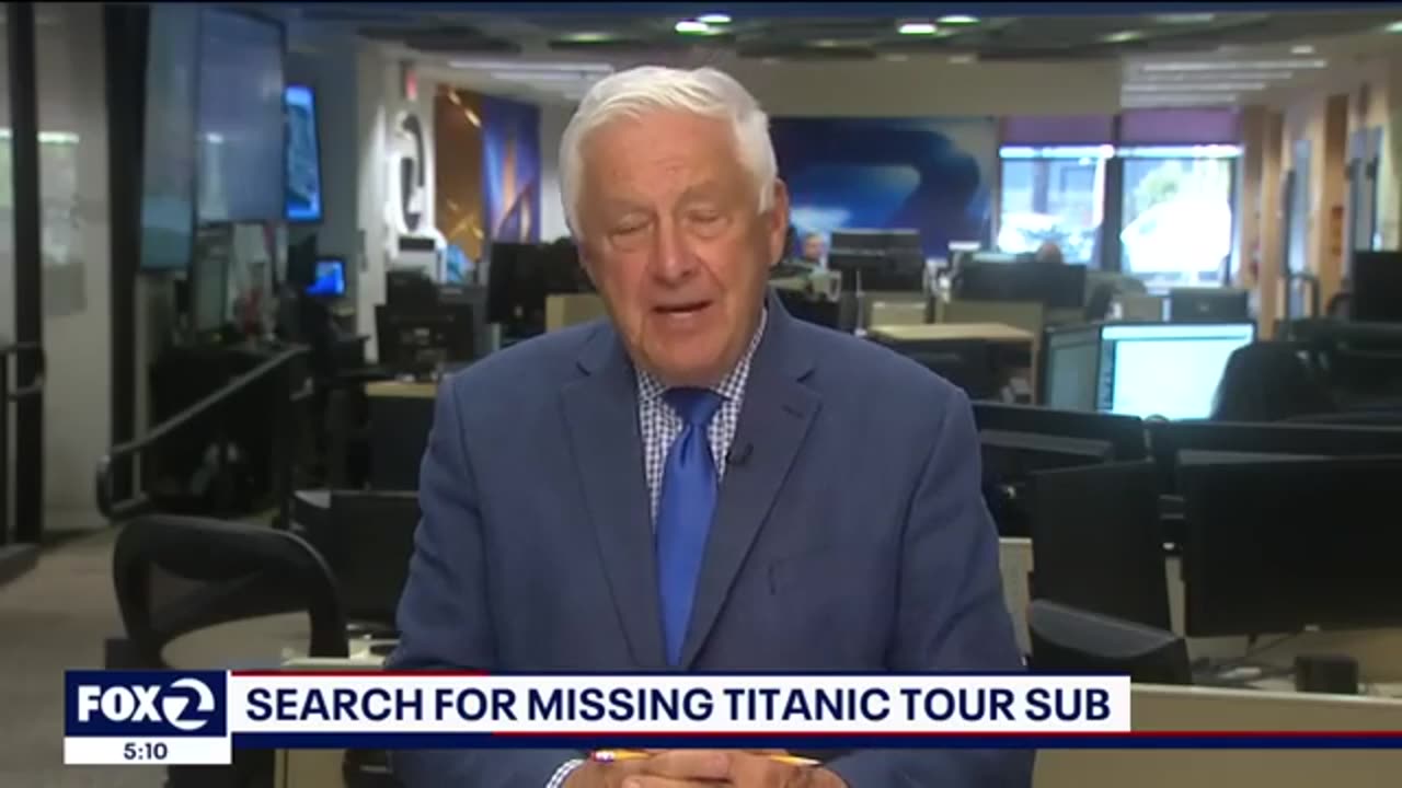 No sign yet of missing Titanic submersible....