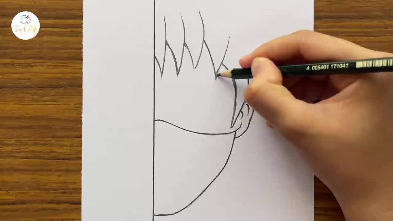 Easy anime drawing || How to draw anime step by step || Easy drawing for beginners