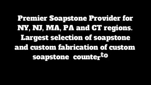 Connecticut soapstone