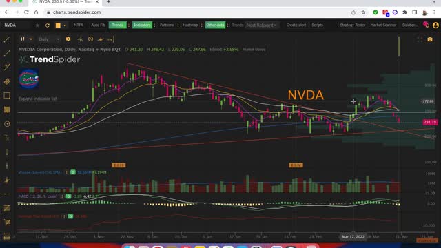 #SMH #NVDA #AMD Technical look for the week of 4-11-2022