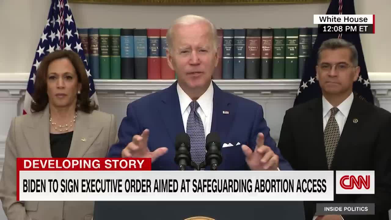 Biden signs executive order aimed at safeguarding abortion rights