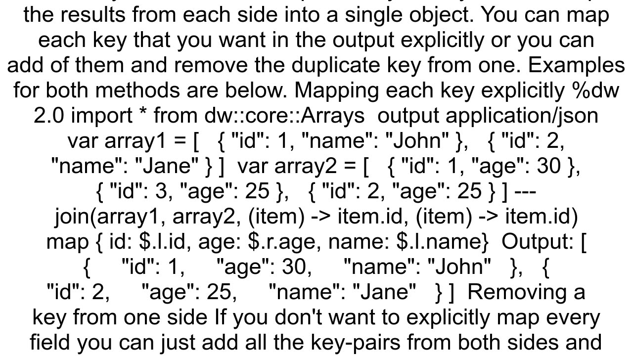 How to remove duplicate key from a Json object with DataWeave