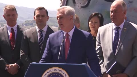 House Speaker Kevin McCarthy speaks after meeting with Taiwan's president | full video
