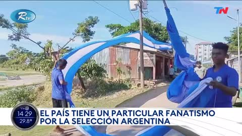 MUNDIAL DE QATAR I La increíble locura por la selección Argentina en Bangladesh
