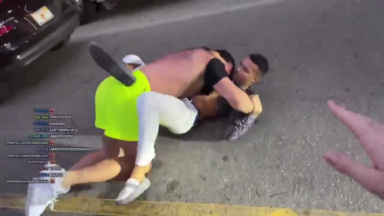 Streamer Gets Beat Up On His Own Stream