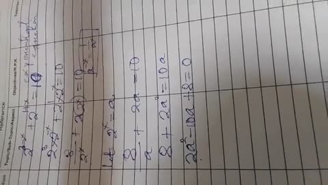 Exponential equations