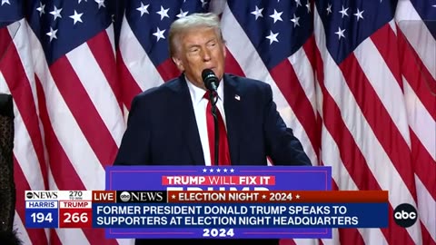 Trump addresses supporters: "Greatest political movement of all time"