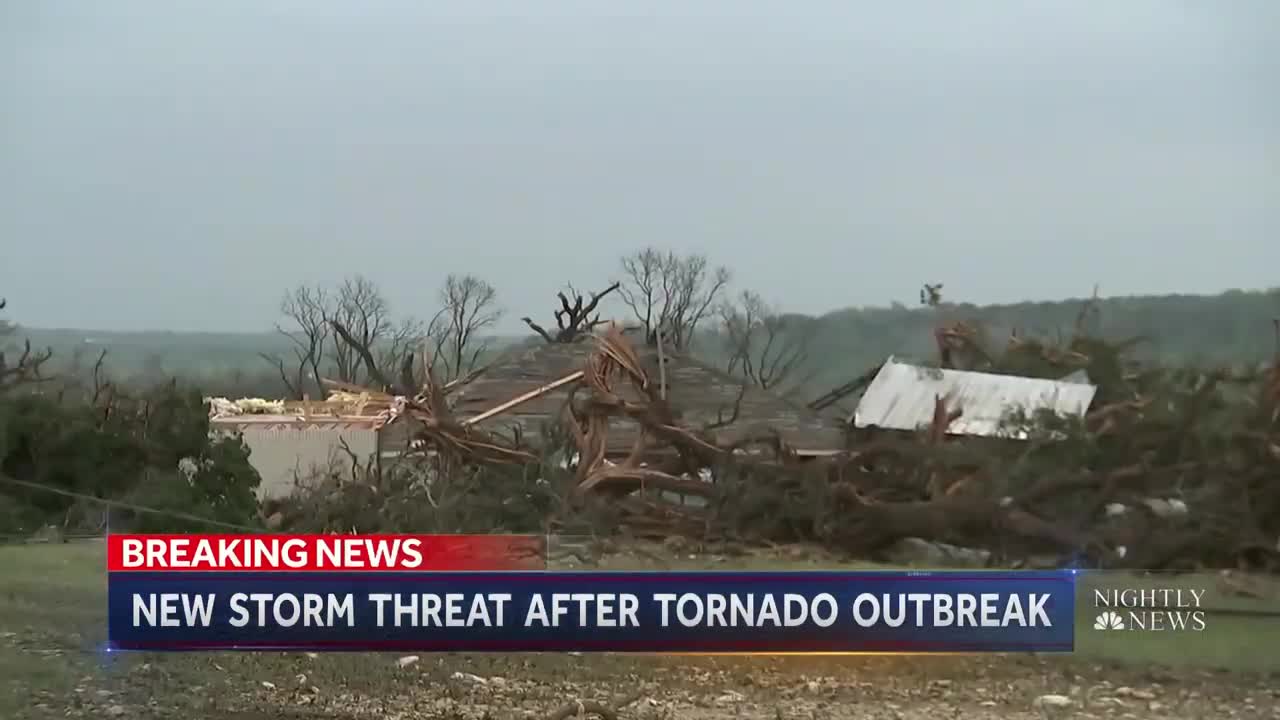 Texas Town Hit By Major Tornado As Severe Weather Sweeps Across The U.S.