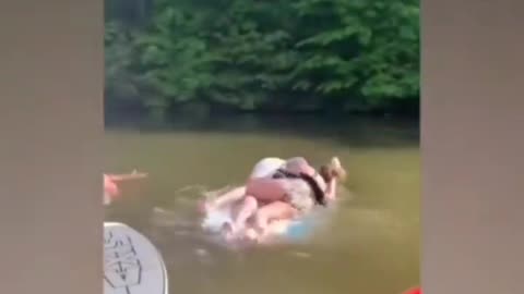 woman fails flying