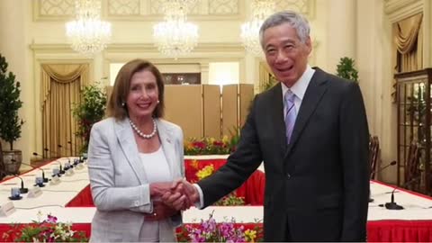 1. Pelosi begins Asia tour in Singapore