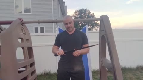 Ex-militar #estadounidense destroza la bandera #israelí
