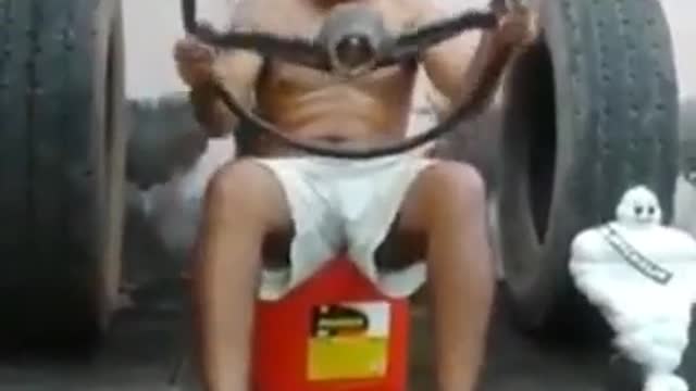 Pretend to be driving