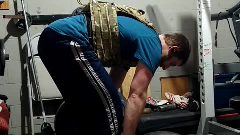 395 deadlift + body armor